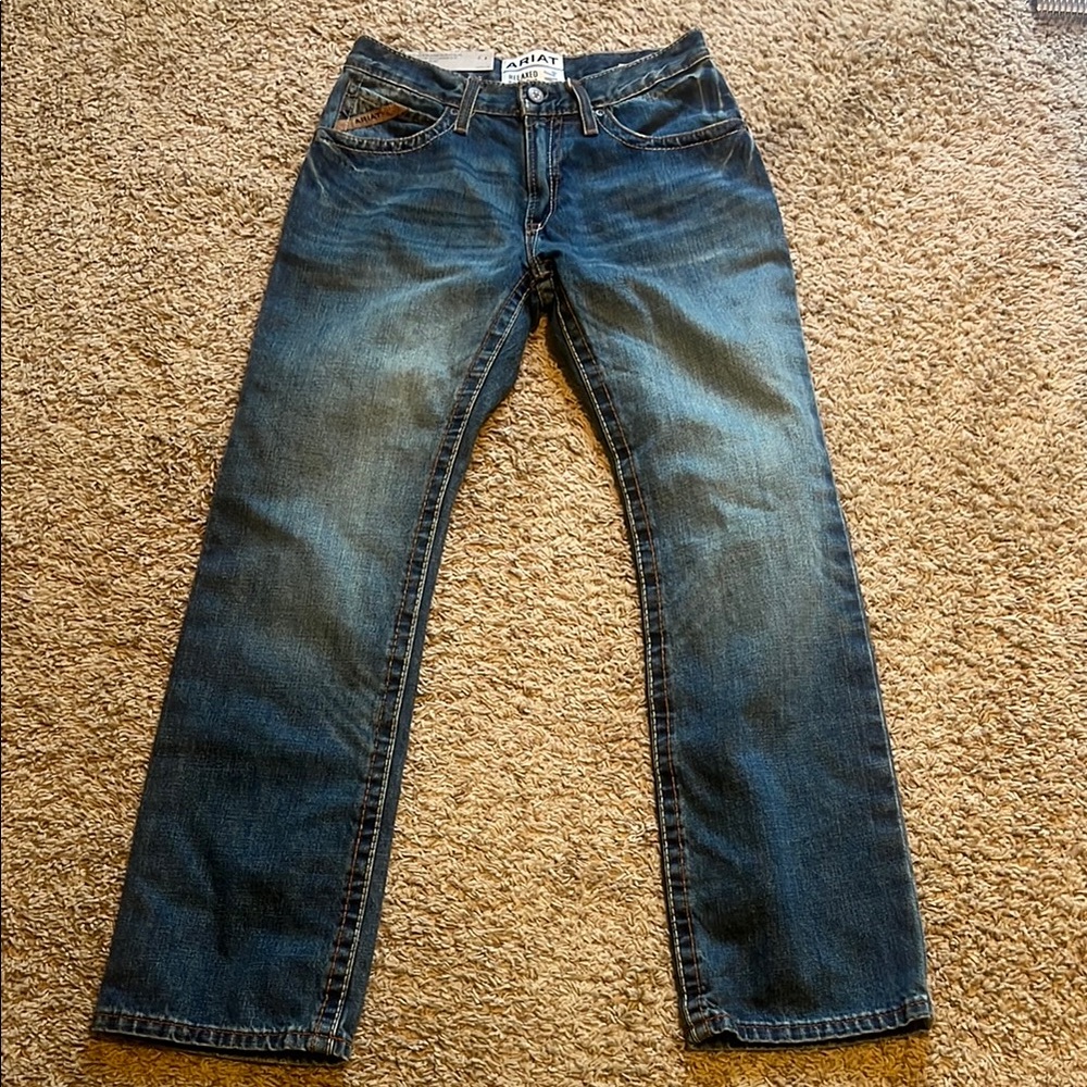 Ariat Blue Straight Jeans Classic Indigo